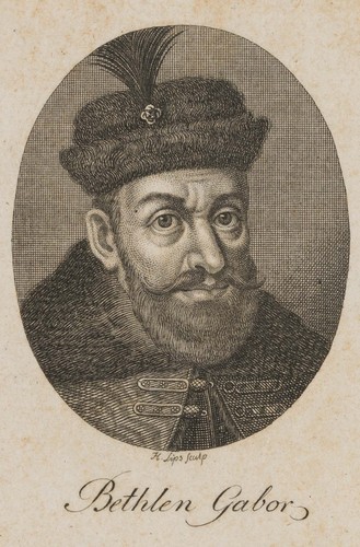 J. LIPS (1758-1817), Bildnis von Bethlen Gabor, Kupferstich Barock Porträt