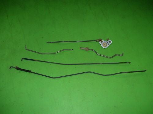 280Z 1980 Datsun 280ZX 2+2 Door Handle Latch Lock RODS LINKAGE Hardware RIGHT - Foto 2 di 3