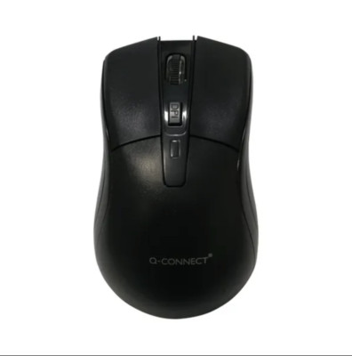 Q Connect Kabellose Optische PC Laptop Maus mit Scrollrad 3 Tasten + GRATIS 24H
