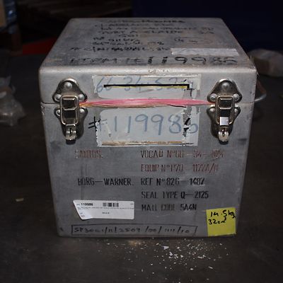 BORG WARNER SEAL MECHANICAL DWG 82G-1487 SINGLE CARTRIDGE PUMP Flowserve