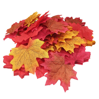 200 Stck Knstliche Herbst Herbst Ahorn Blatt Seidenbltter Hochzeit  Garten | eBay.de