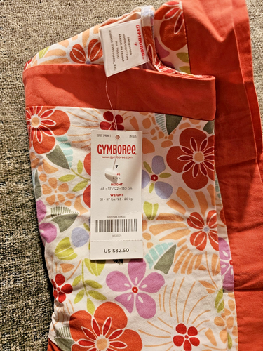 Gymboree SPRING FUN Girls Flower Dress size 7 short sleeves- & Matching Headband - Picture 5 of 8
