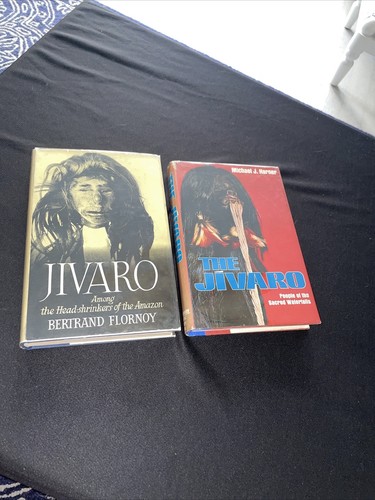 Jivaro lot Head-Shrinkers Of Amazon & People of Waterfalls vtg Brazil Indians HC - 第 1/20 張圖片