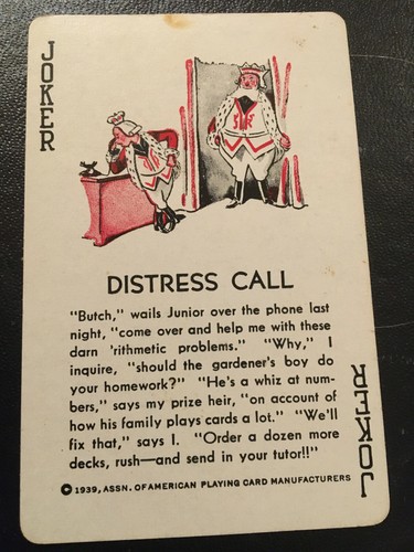 Tarjetas de juego vintage de Kenilworth Bridge. 52 Plus Joker. 1939. Estados Unidos. Cincinnati - Imagen 7 de 7