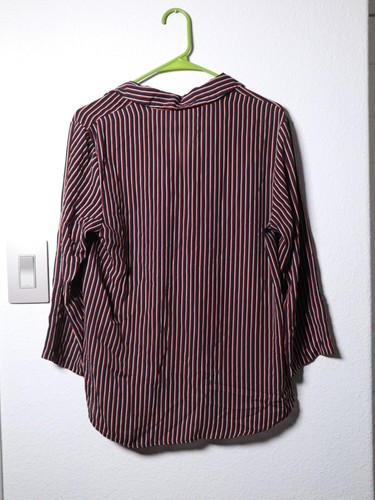 M Striped Van Heusen Long sleeve Shirt - Picture 6 of 6