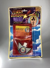 1979 Larami Corp Flash Gordon Wallet with ID Card Badge Factory Sealed