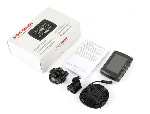 Car OBD OBD2 HUD Head-Up Display Speedometer Digital Alarm Gauge Fault Code - Picture 6 of 11
