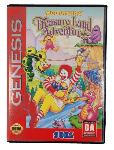 McDonald's Treasure Land Adventure (Sega Genesis, 1993) Authentic