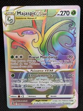 Carte Pokemon MAJASPIC Vstar - EB12 tempête argentée FR - 196/195 - Neuf