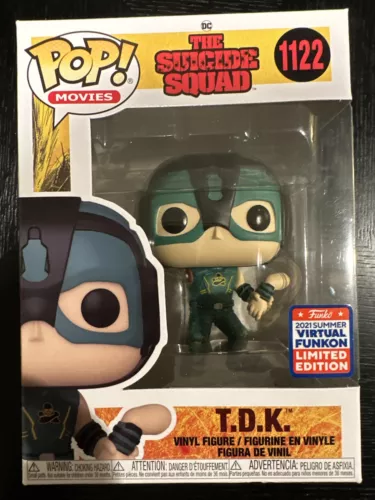 T.D.K. Funko POP TDK Suicide Squad 2021 Funkon Summer Convention Exclusive #1122