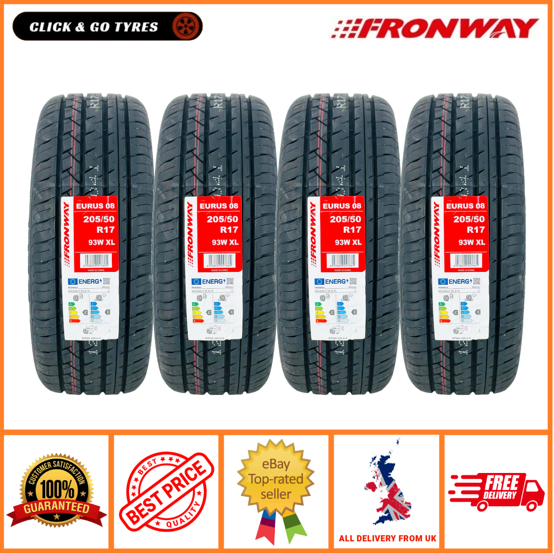 4 x 205/50R17 FRONWAY EURUS08 93W XL - High Performance - 205 50 17 ...