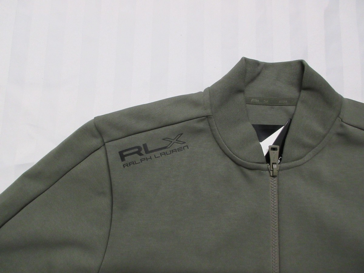 メンズウェア RLX ralph lauren tech track jacket RLX Ralph Lauren Men's Water-Resistant Tech Knit Track