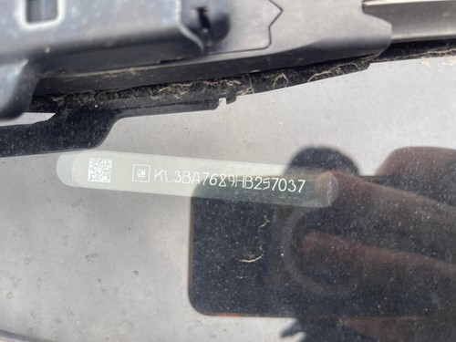 HOLDEN TRAX TJ SERIES 10/2016-12/2020 RIGHT FRONT SEAT BELT STALK ONLY - Picture 7 of 12