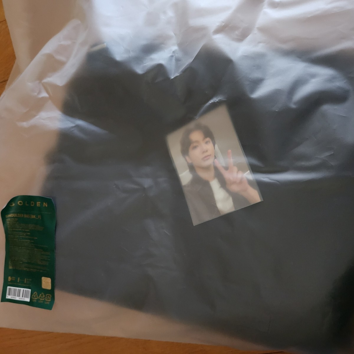 JUNGKOOK BTS Shoulder bag Photocard SEVEN The Moments Merch