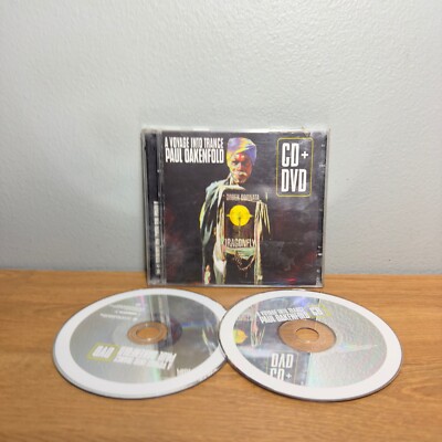 PAUL OAKENFOLD - A VOYAGE INTO TRANCE U.S. CD + DVD 2006 12 TRACKS