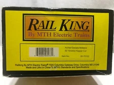 O scale  MTH CC 30-75102 Archer Daniels Midland 50' Airslide Hopper 3 Rail MIB