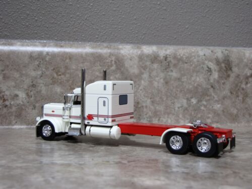 DCP 1/64 Cream Red Peterbilt 389 Semi Truck Farm Toy - Picture 2 of 4