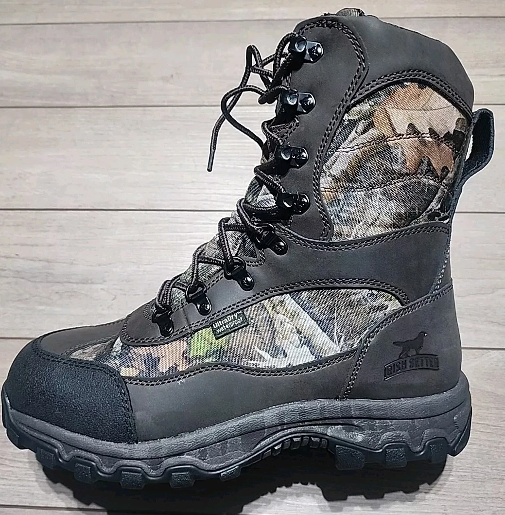 Irish‎ Setter Men’s 10Thinsulate Ultra 600 Gram Camo Hunting Boots WaterproofB1 81NDDgKX5BL._AC_UY300_.jpg main image 4