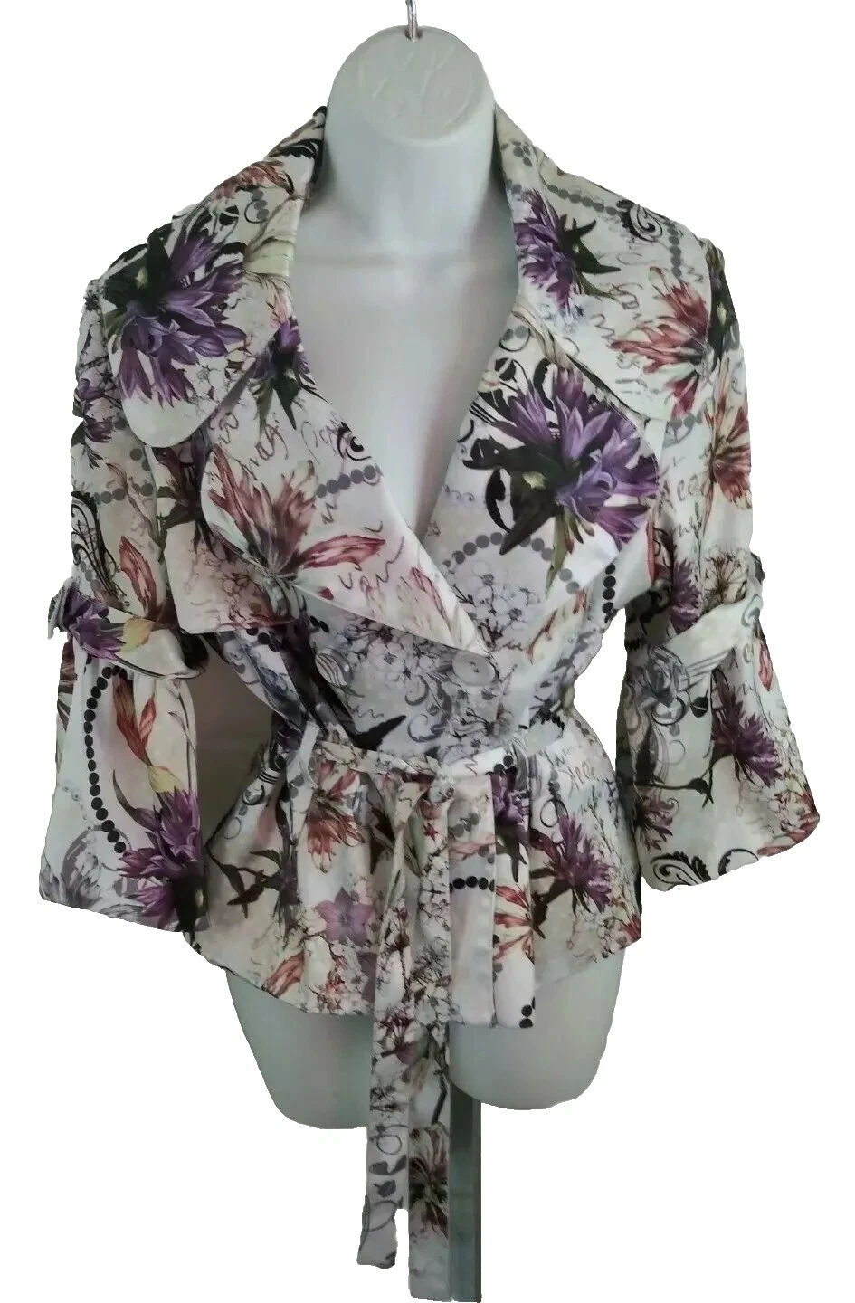 Abrigos Boho Chic Floral, chaquetas y chalecos para Mujeres