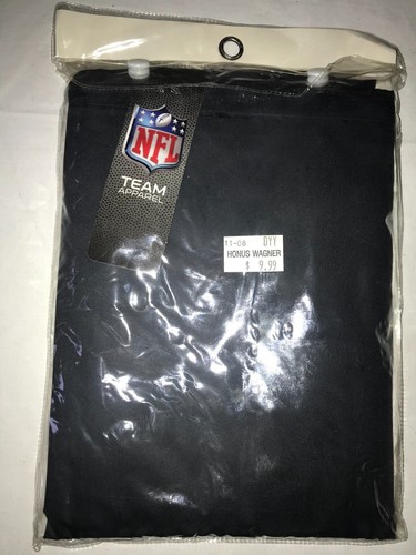 NOS Official PITTSBURGH STEELERS LOGO Black/Yellow PVC Vinyl PONCHO 52"x80" OSFA - Picture 6 of 6
