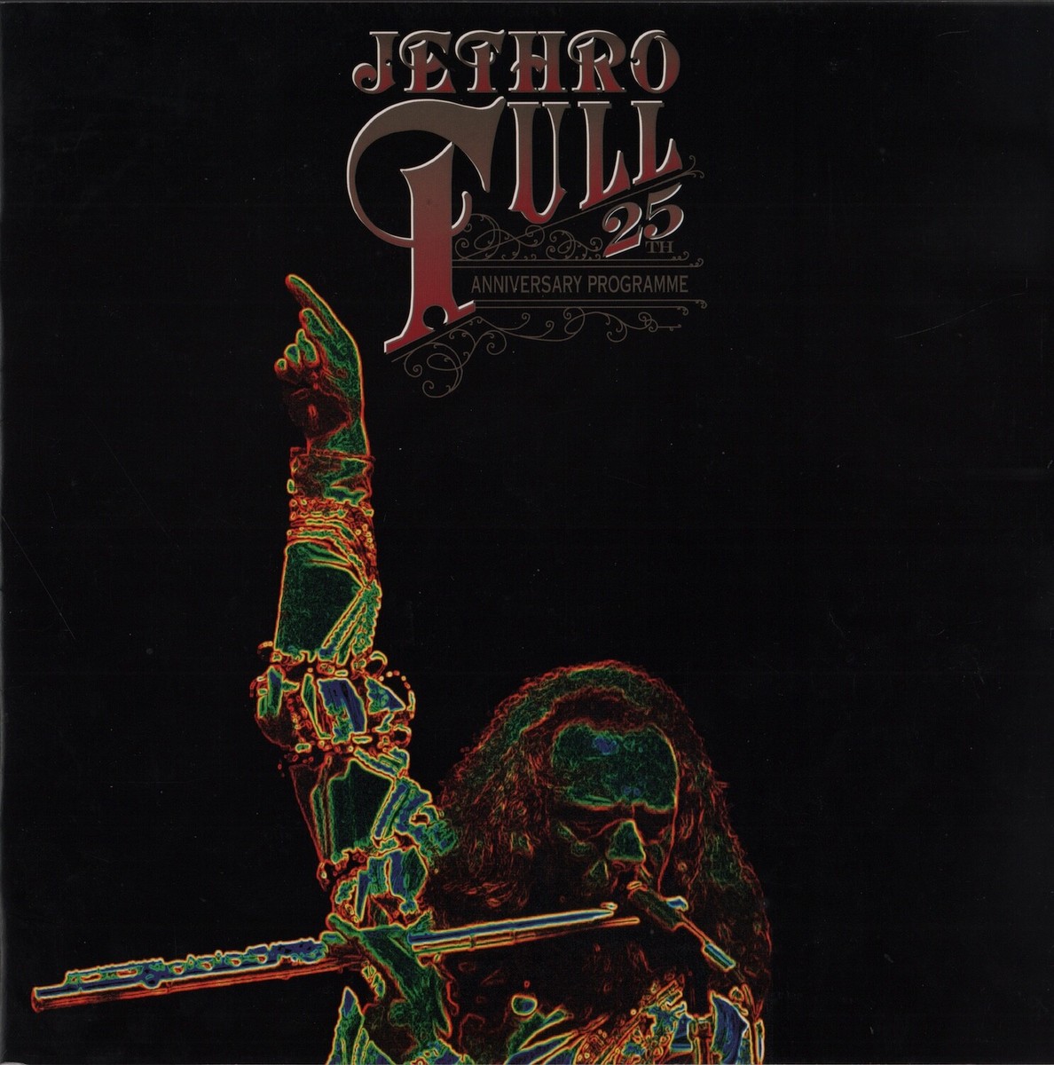 JETHRO TULL 1993 25th ANNIVERSARY TOUR CONCERT PROGRAM BOOK / IAN