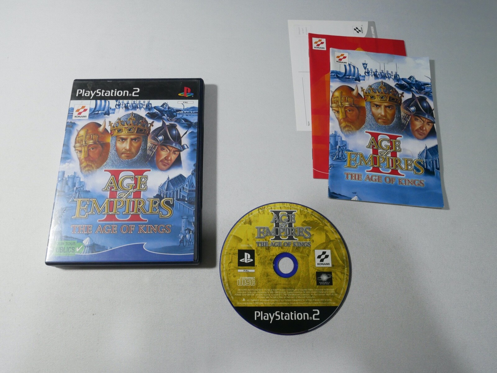 Age Of Empire II The Age Of Kings Complet Sony PS2