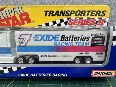 EXIDE BATTERIES RACING #7 Bodine Matchbox 1994 Super Star