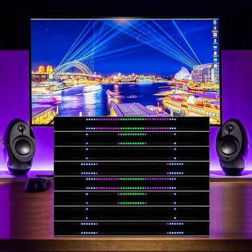 LINE/MIC Amplifier Music Spectrum Display Dot Matrix Sound Level Meter Indicator - Picture 5 of 7
