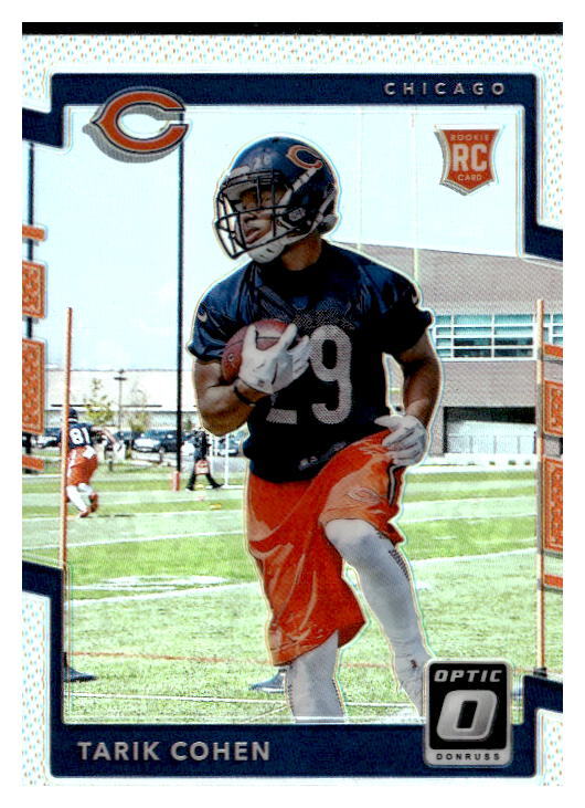 2017 Donruss Optic #134 Tarik Cohen Holo