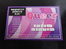 New QUEER Magnetic Poetry Kit