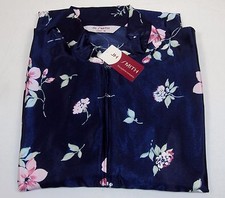 Ladies Kaftanrobetunichouse Coatfloral Print Choice Of Size Colors New