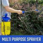 5L Garden Pressure Sprayer Portable Hand Pump Chemical Weed Spray Bottle Yellow