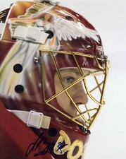 ANTON KHUDOBIN SIGNED 8X10 PHOTO PHOTOGRAPH MINNESOTA WILD COA