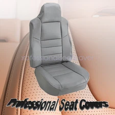For 02-07 Ford F250 F350 Passenger Bottom & Top Replacement Leather Seat Cover