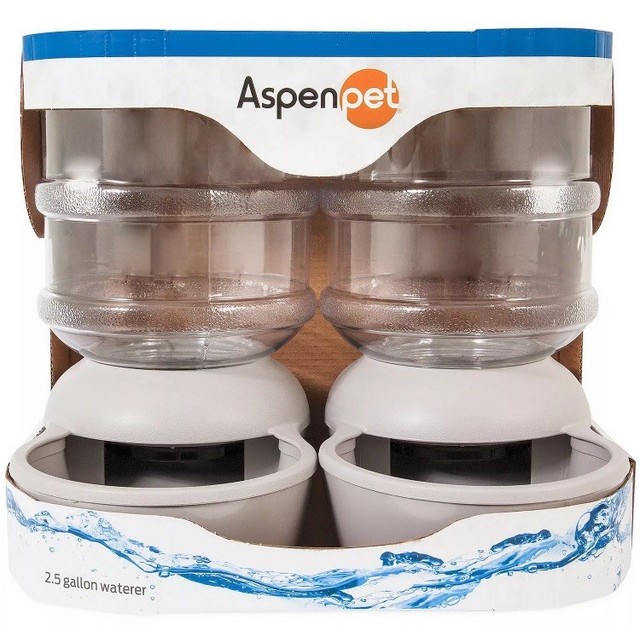 2 gallon dog water bowl