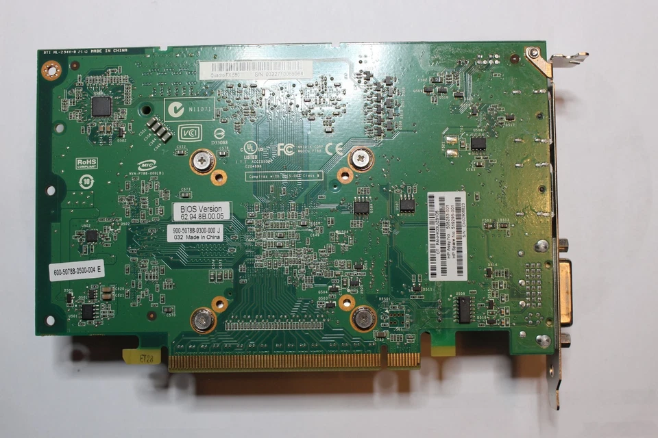 Video Card PCI-E - nVidia Quadro FX 580 - Image 2 of 3
