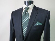 Recent J Crew "Ludlow Jacket" Navy Blue two button sport coat 42 R