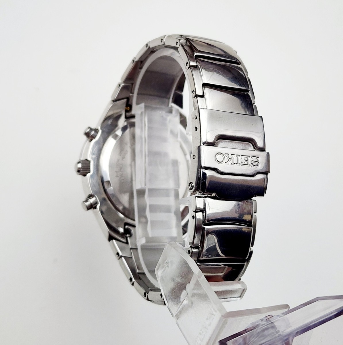 【稼働品】SEIKO ALBA 7T62-0BN0 Yahoo!オークション -「セイコー クロノグラフ 7t62」(アルバ