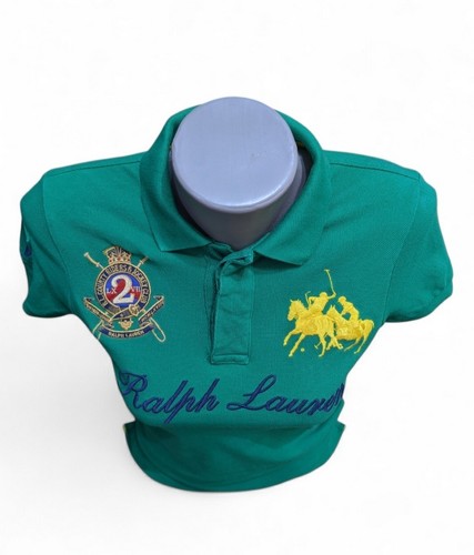 RALPH LAUREN Twin Pony Embroidered Skinny Polo #5 COUNTRY RIDERS JOCKEY CLUB - Picture 12 of 12