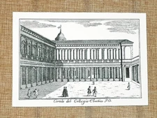 Milan in 700 Courtyard of the Lombardy State Archive Marc'Antonio Dal Re
