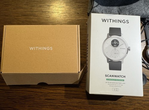 Withings Scanwatch 42 mm kpl. mit OVP - Zdjęcie 4 z 4
