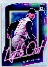 2021 Donruss Optic RANDY JOHNSON Lights Out Insert Arizona Diamondbacks #LO1