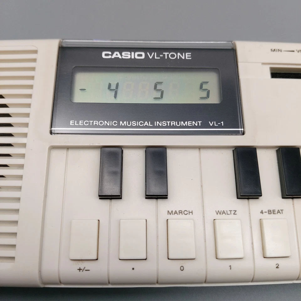 CASIO VL-TONE VL-1 - Elektronisches Mini Keyboard Electronic Musical Instrument - Bild 4 von 4