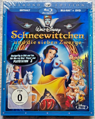 Schneewittchen und die sieben Zwerge (Diamond Edition) [Blu-ray + DVD]  NEU OVP