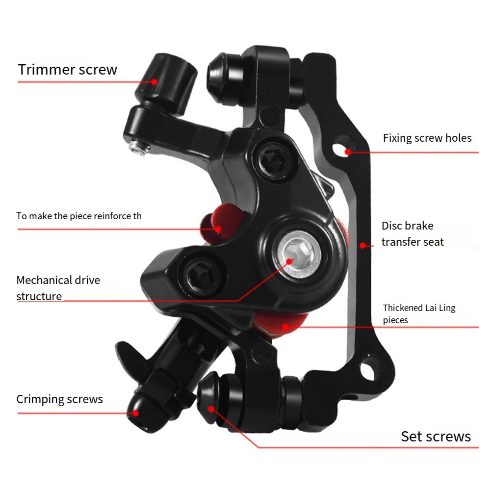 Pinza meccanica per mountain bike senza attrezzi complicati garantisce sicurezza