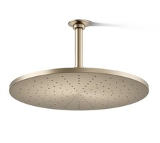 Kohler K-13691-BV Contemporary Round 14  Rainhead in Vibrant Brushed Bronze