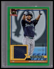 2026 Topps #91R-JR Julio Rodríguez 1991 Topps 35th Anniversary Relics (S1) #/99