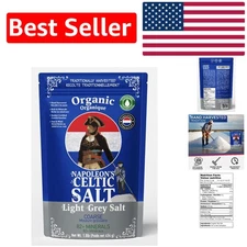 Natural Moist Celtic Sea Salt - 1lb Pack, Kosher & Gluten Free Gourmet Quality