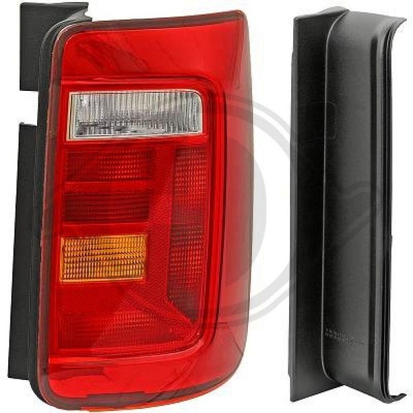 Heckleuchte Diederichs 2297790 FüR Vw Rechts FüR Fahrzeuge Mit HecktüRen-image