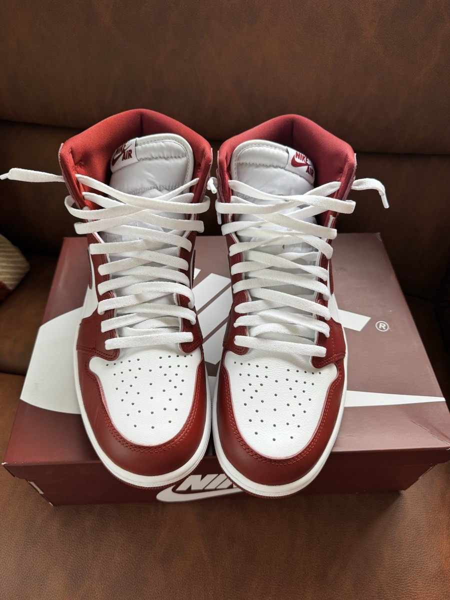 Nike Air Jordan 1 Retro High OG Bordeaux DZ5485-160 White Maroon